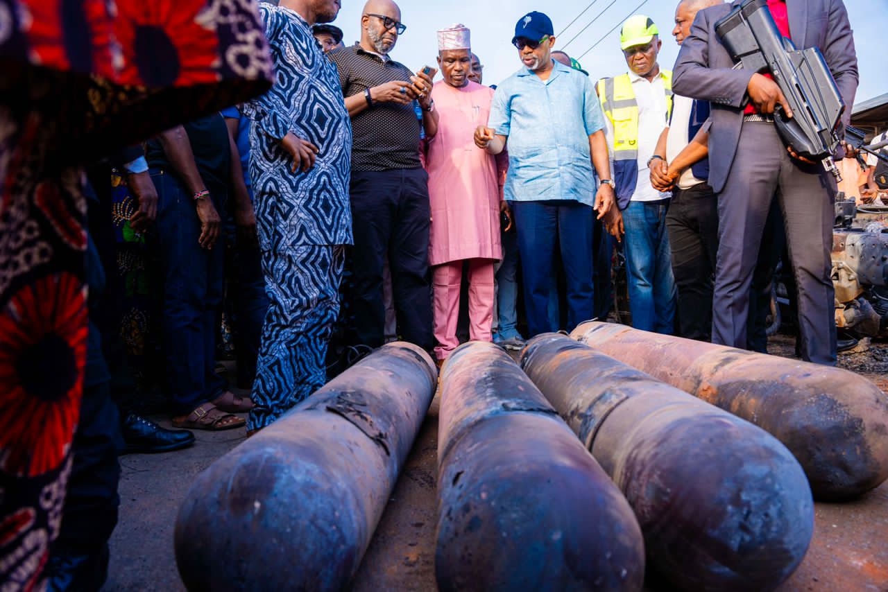 Gas explosion in Ogun