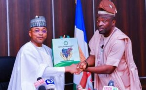 Governor Ododo and Managing Director of the Federal Housing Authority, Hon Ayotunde Ojo