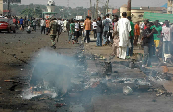 Bomb explosion in Gwoza Local Government Area of Borno State