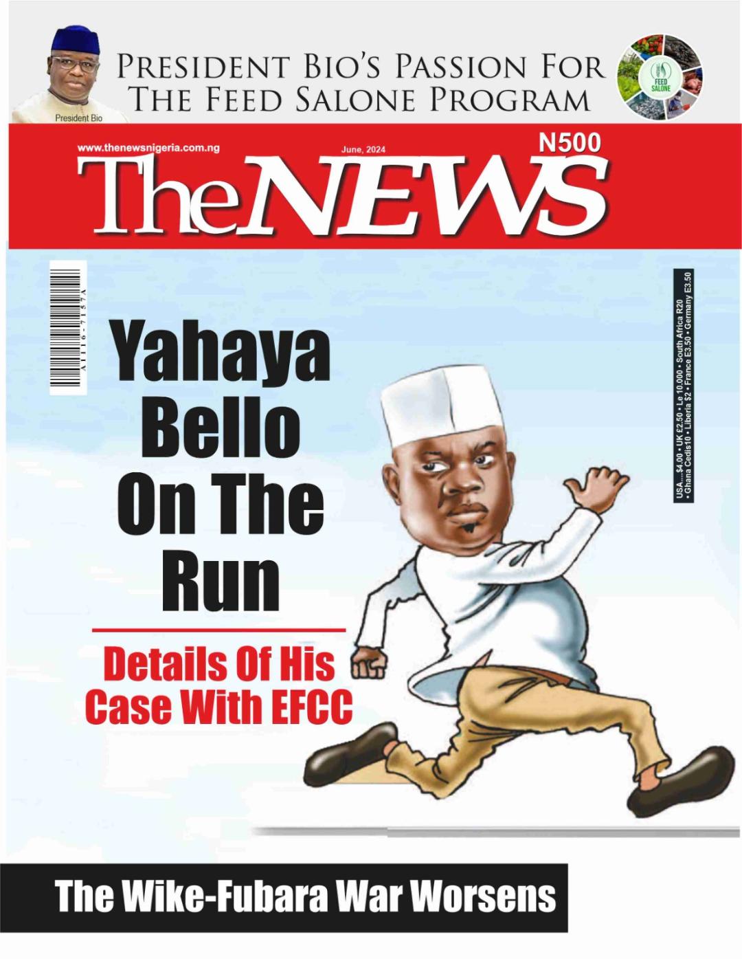 EFCC Vs Bello:  Battle of the Eagle Against the White Lion