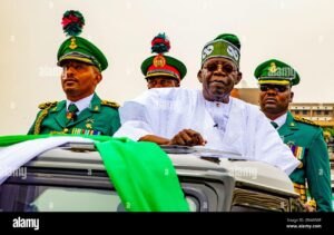 President Bola Tinubu on 29 May 2023 at Eagle Square