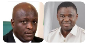 Ogbeide-Ihama (left) Philip Shaibu