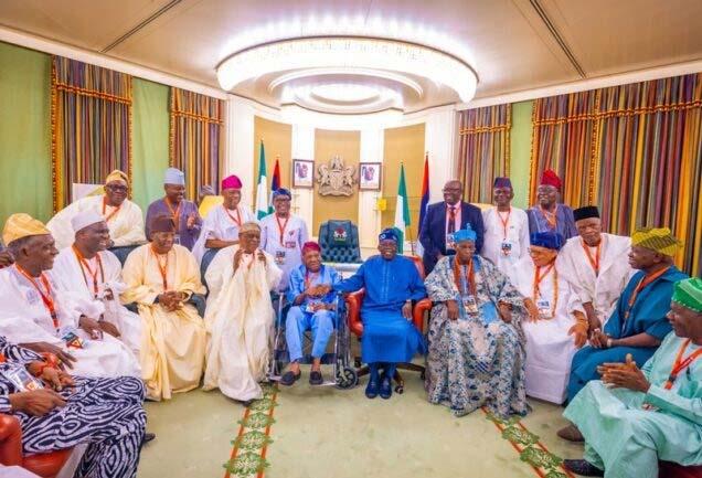 President Tinubu told a delegation of the Yoruba Leaders of Thought who were on visit to him at the State House, Abuja on Friday, May 24 that the country is no longer “bleeding”, but moving gradually into prosperity