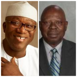 Kayode Fayemi and Olatunji Dare
