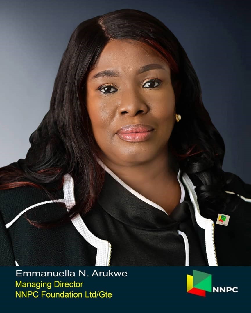 Emmanuella N Arukwe, Managing Director, NNPC Foundation Ltd/Gle