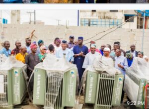 Barr. Moyosore Adedoyin Ogunlewe on a week-long projects unveiling spree as he officially unbundled over 36 roads, installation of boreholes, eight 500 KVA electricity transformers