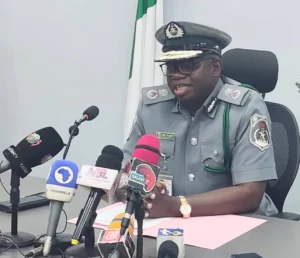The Customs Area Controller Ogun II Command, Olusola Alade