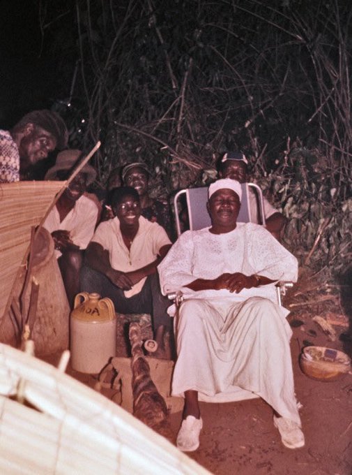 The man critics claimed was Obasanjo’s father, Joseph Onyejekwe Okudili, an Onitsha Prince and policeman and later Obi. Photo shared by Akogun First on X.jpg