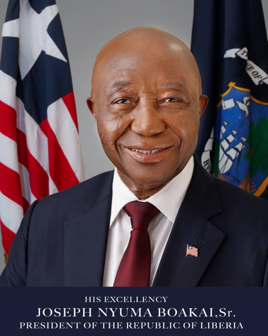 Liberian President Joseph Boakai, upbeat about today’s investment conference, 6 to 8 August 2024.