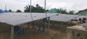 The 90.12kwh capacity solar power system, designed and installed by YEAC-Nigeria through its subsidiary, YEAC Community Energy and Development and YEAC-UK for Umuolu community in Delta State