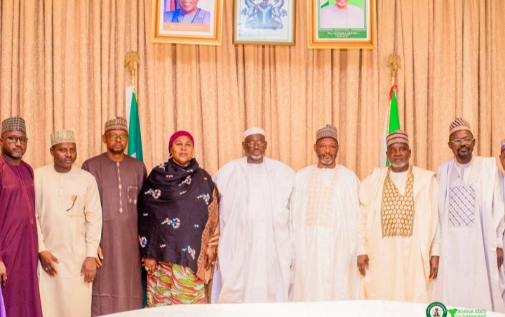 Governor Namadi and the FG delegation