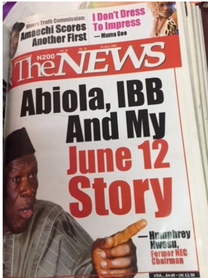 TheNEWS cover design on Nwosu