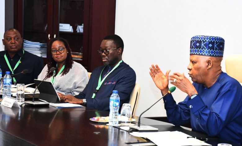 VP Shettima during a roundtable with development partners at the Presidential Villa, Abuja.jpg