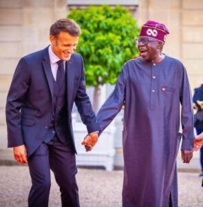 Presidents Bola Tinubu and Emmanuel Macron.jpg
