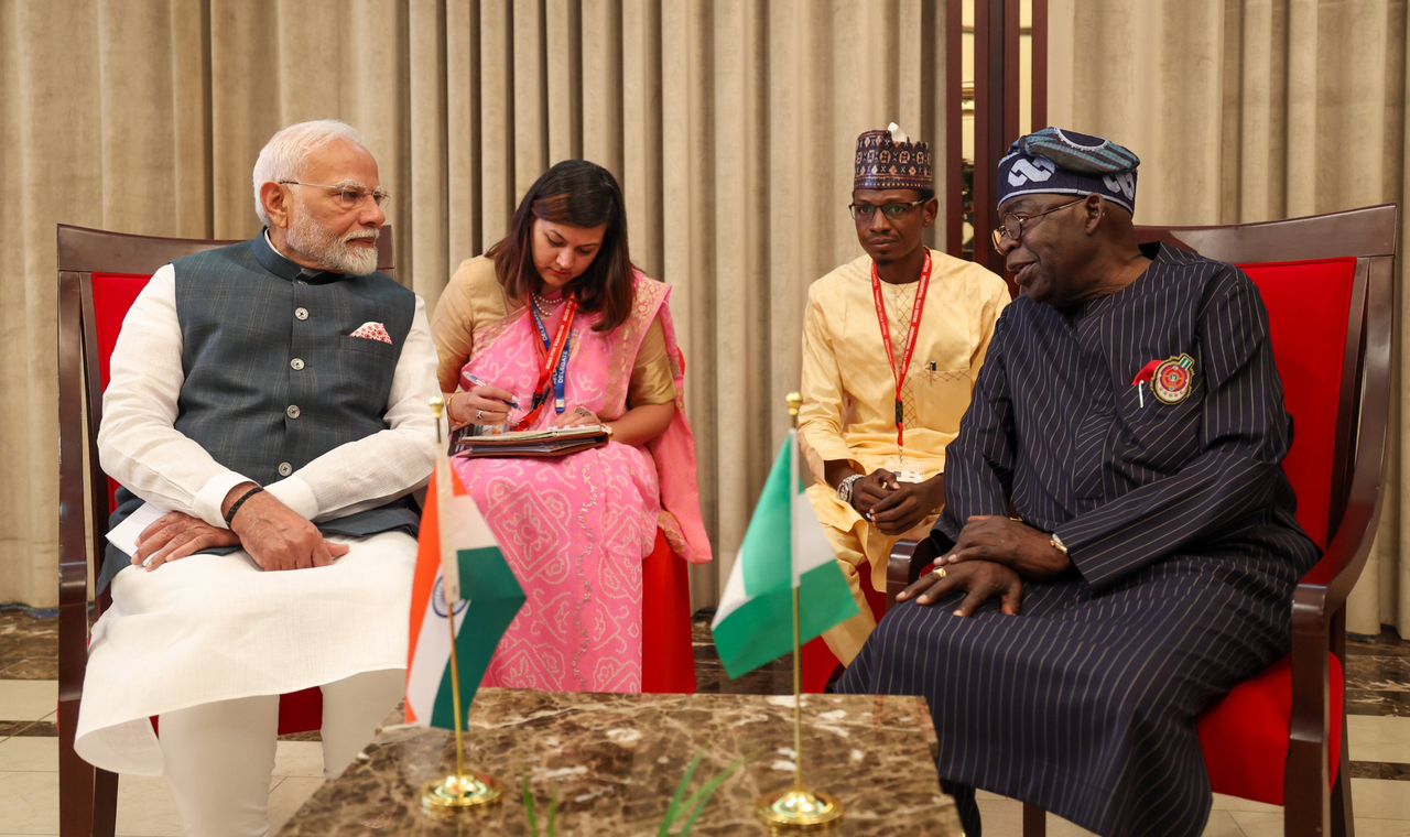 Prime Minister Narendra Modi and President Bola Tinubu.jpg