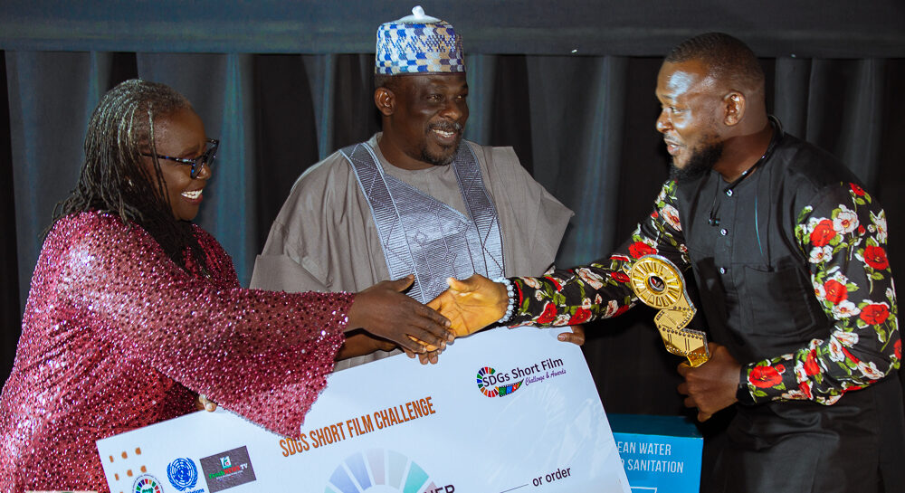 Daniel Izu Wins 2nd Edition Of SDGs Short Film Challenge