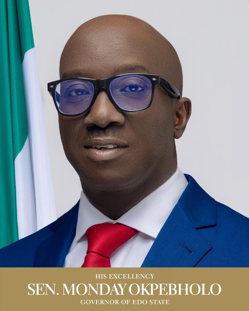 The impeached Chairman of Esan Central Local Government, Edo State, Paul Iyoha, State Governor, Monday Okpebholo,
