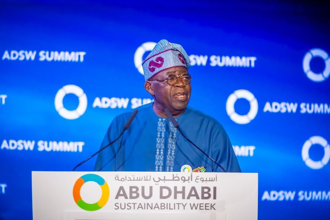 President Bola Tinubu in Abu Dhabi'jpg