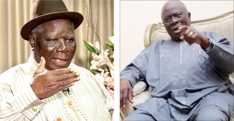 Ayo Adebanjo and Edwin Clark