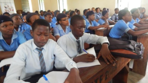 Secondary school students in Nigeria