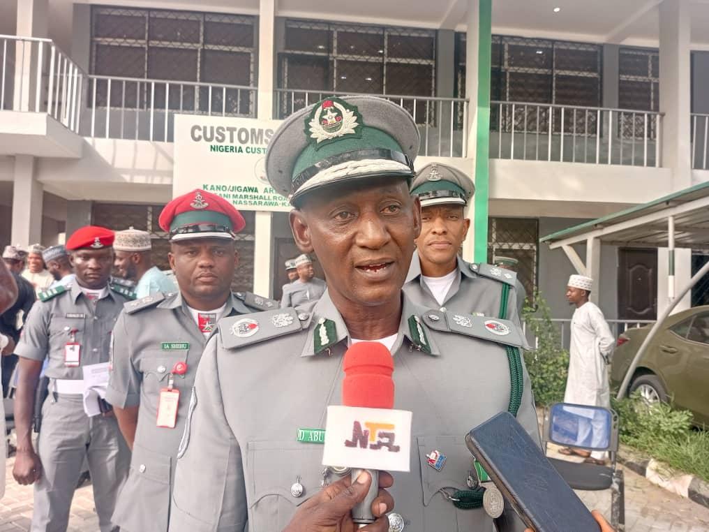 The Area Comptroller, Kano, Jigawa Customs Command, Dalhatu Abubakar
