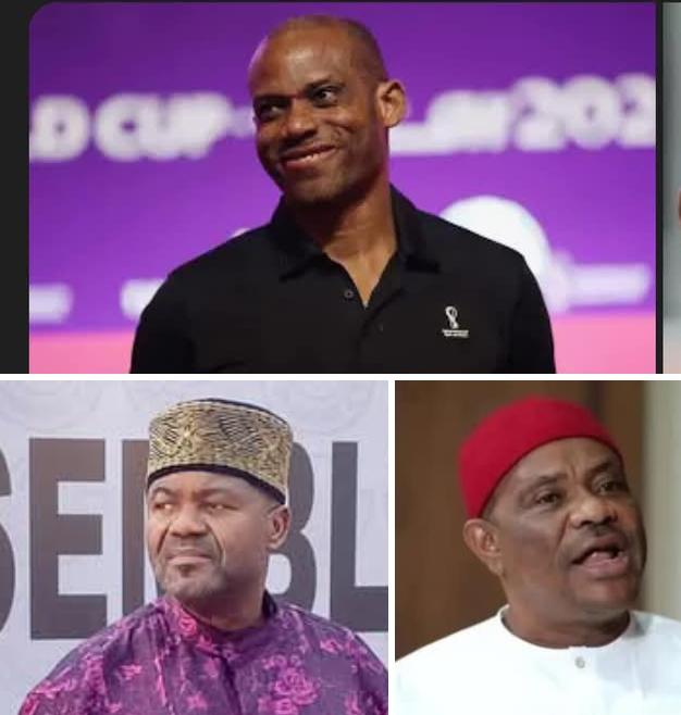 Sunday Ogochukwu Oliseh, Ezenwo Nyesom Wike, Senator John Azuta-Mbata