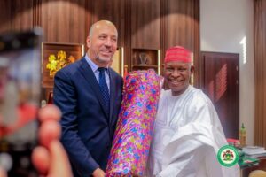 Governor Yusuf and Tunisian ambassador to Nigeria