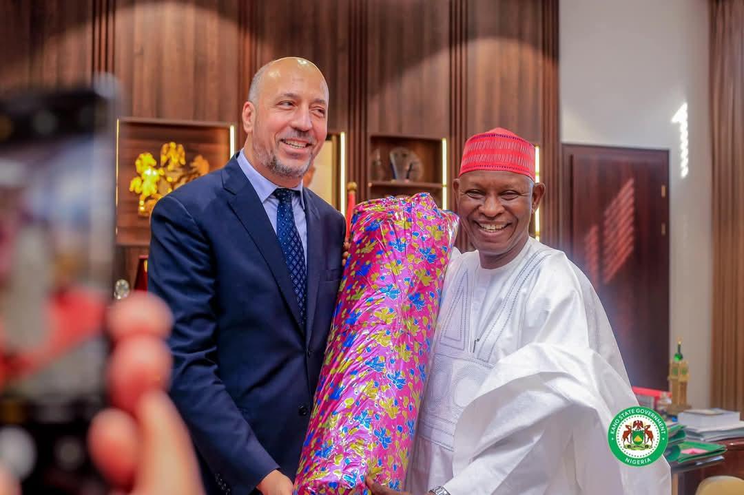 Governor Yusuf and Tunisian ambassador to Nigeria