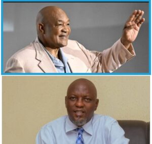 George Foreman and Kayode Fasua