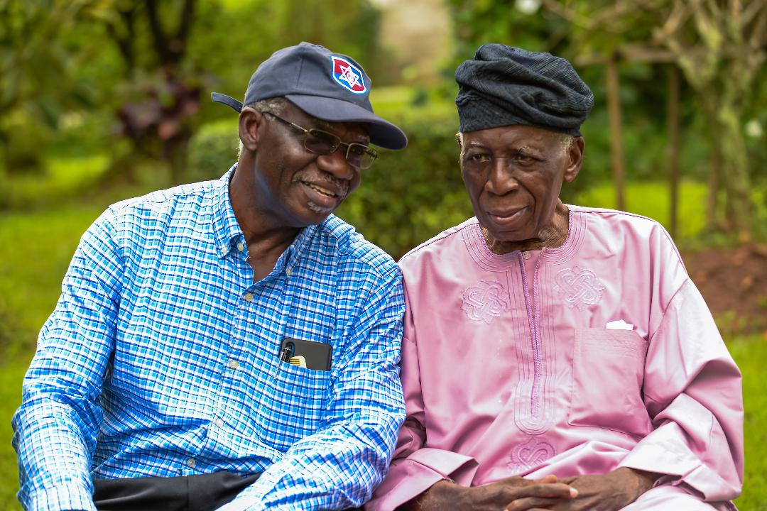 Dr Kolade Mosuro and Dr Victor Omololu Olunloyo