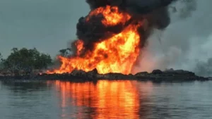 File. Pipeline explosion
