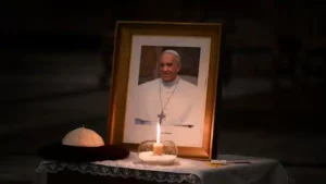 Pope Francis Buried