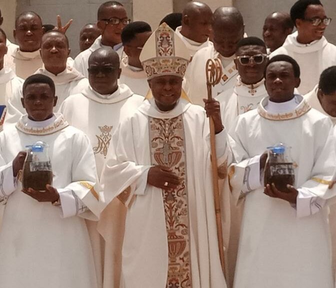 The Catholic Bishop of Idah diocese, His Lordship Bishop Anthony Ademu Adaji