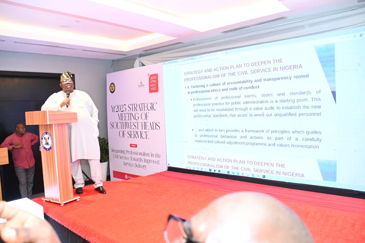Professor Tunji Olaopa, speaking