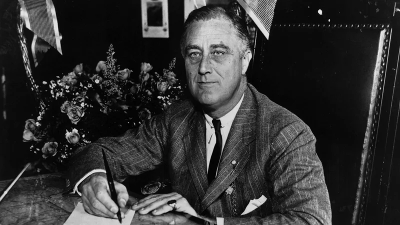 Franklin D. Roosevelt of US