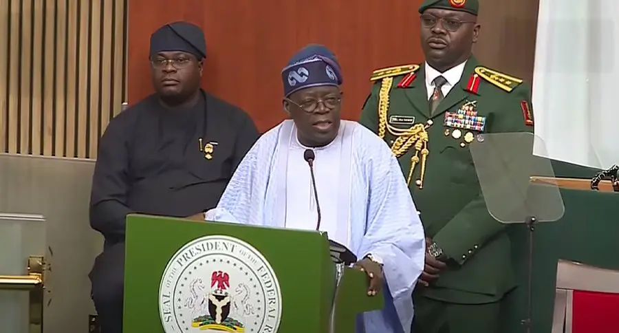 President Bola Ahmed Tinubu, GCFR At The Joint Session Of The National Assembly In Commemoration Of Democracy Day, 2025, Thursday, 12th June 2025