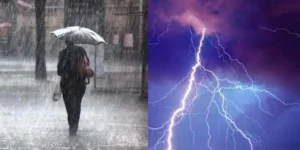 Rains and thunderstorm
