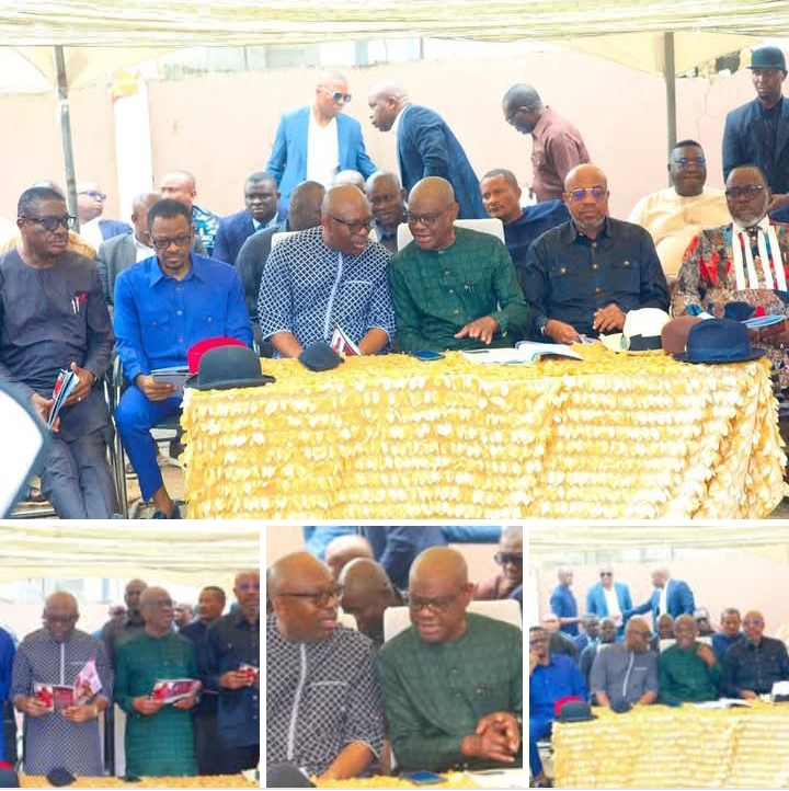 Wike, Fubara, Martins Amaewhule together