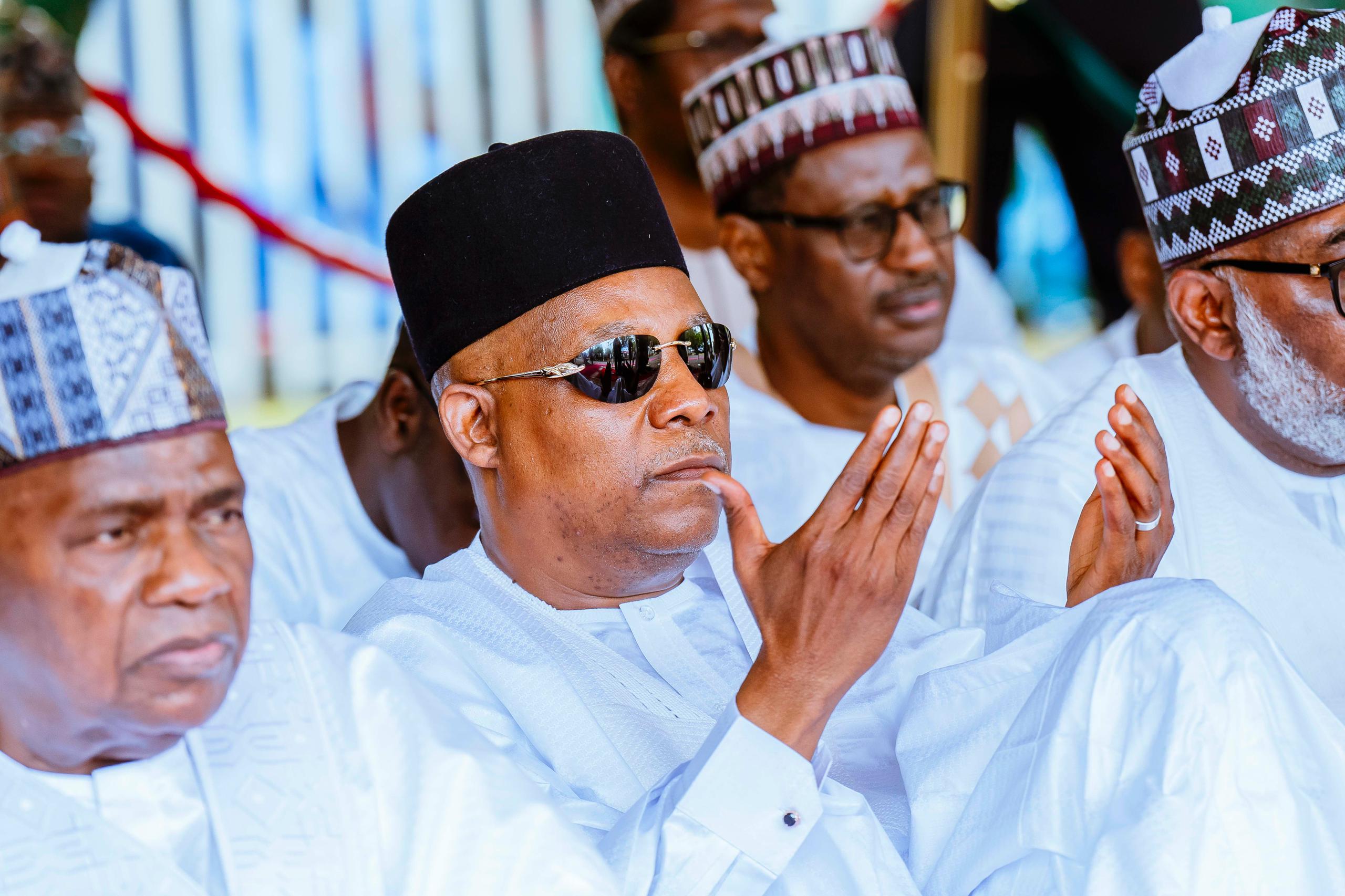 VP Shettima at the praying ground