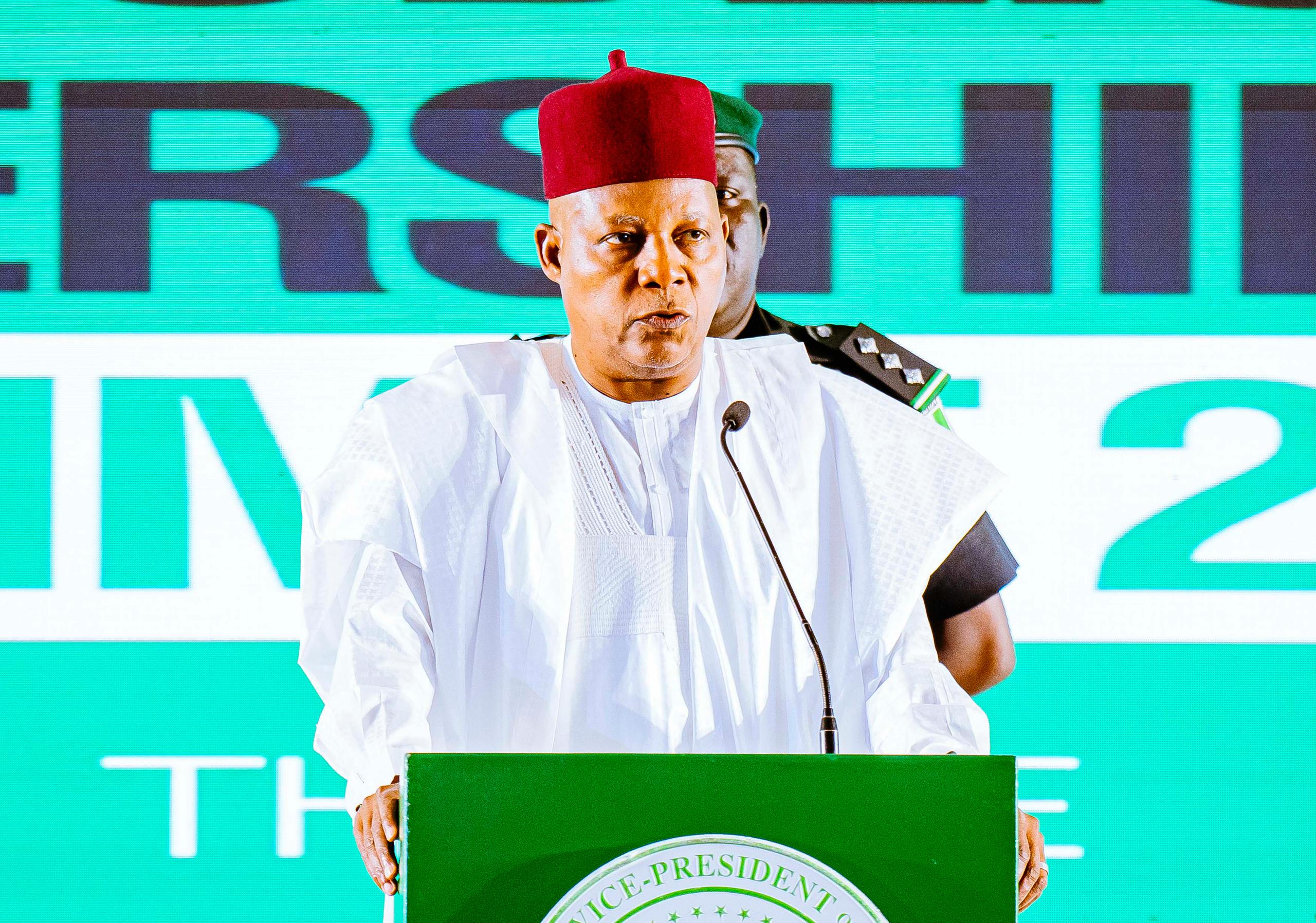 Vice President Kashim Shettima represented President Tinubu at the occasion