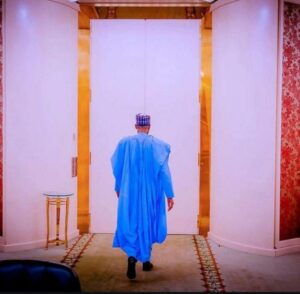 Muhammadu Buhari. A grand exit