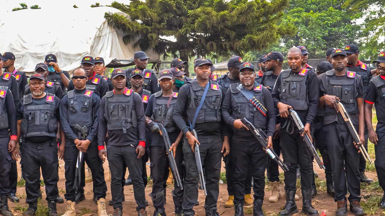 Edo State's Special Security Squad, codenamed "Operation Flush out kidnappers and cultists