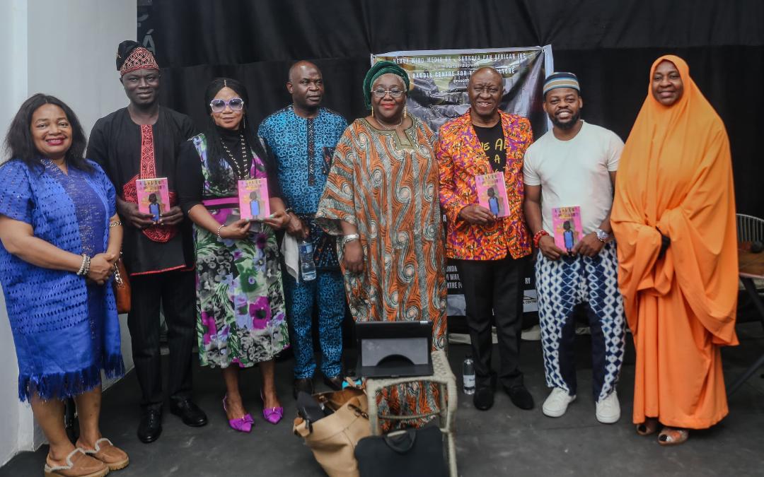 Dr Bunmi Oyinsan (fifth from left) flanked by guests