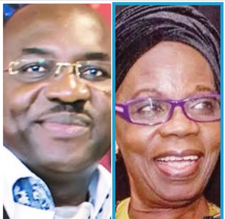 Dr Hamdat Doyin Abiola, rght, and Louis Odion