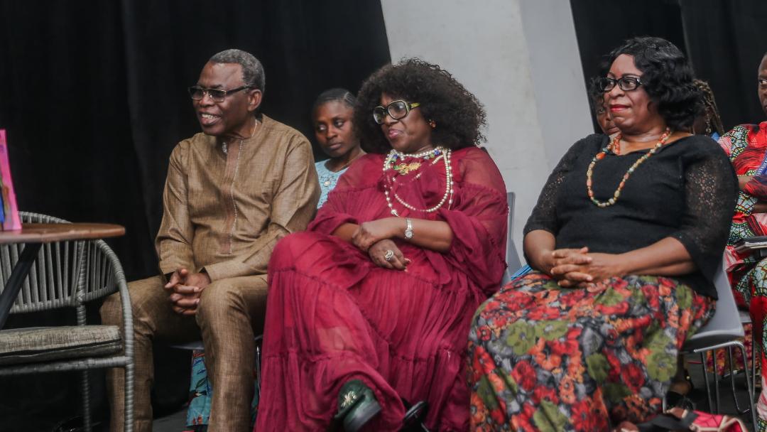L-R, Mr Soji Oyinsan, Ms Joke Silva, Ms Omowunmi Segun