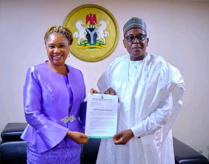 Prof Idia Nibukun Ize-Iyamu as the new Chief Medical Director of the University of Benin Teaching Hospital (UBTH).