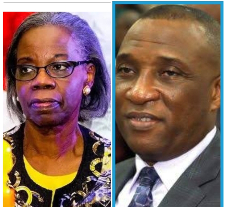 Dr Doyin Abiola and Tunji Bello