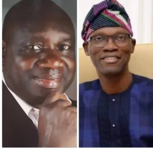 Gbenga Omotoso, left, and Tayo Akinmade Ayinde