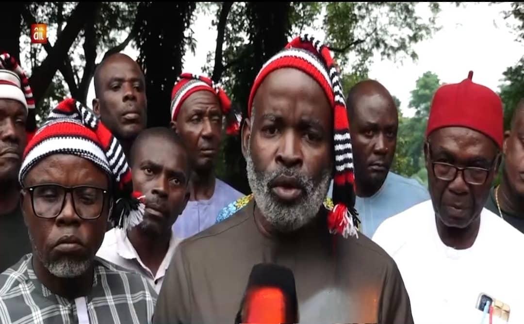Ikenna and other Igbo leaders in Abuja