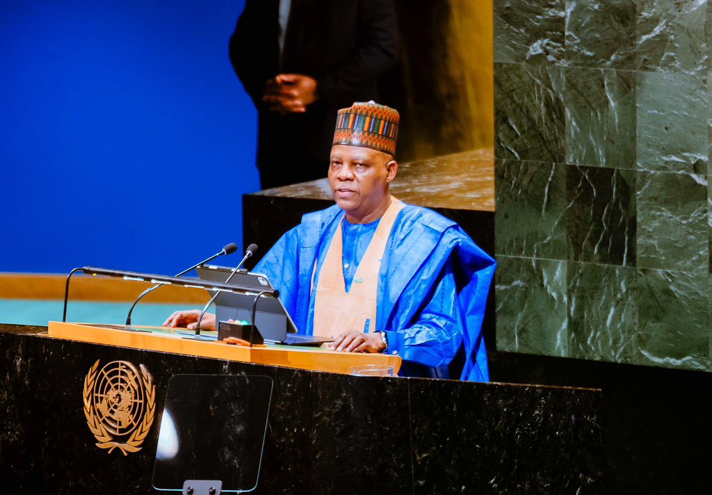 VP Shettima at the UN